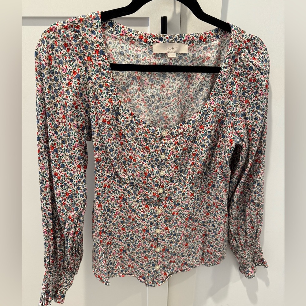 Loft Floral Top